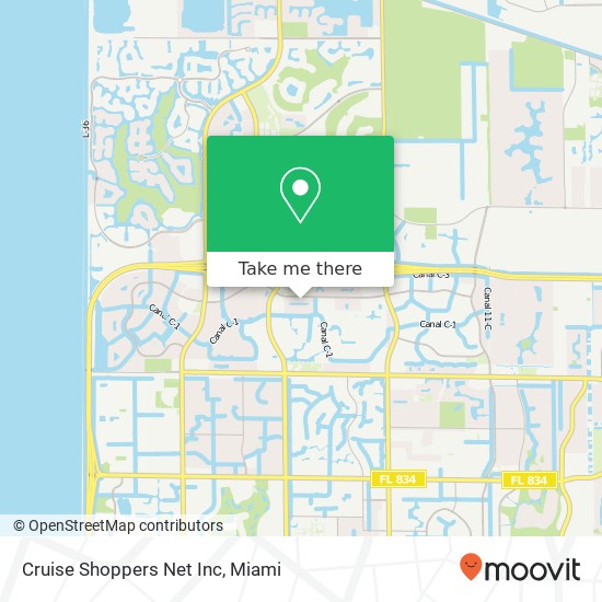 Cruise Shoppers Net Inc map