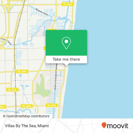 Villas By The Sea map