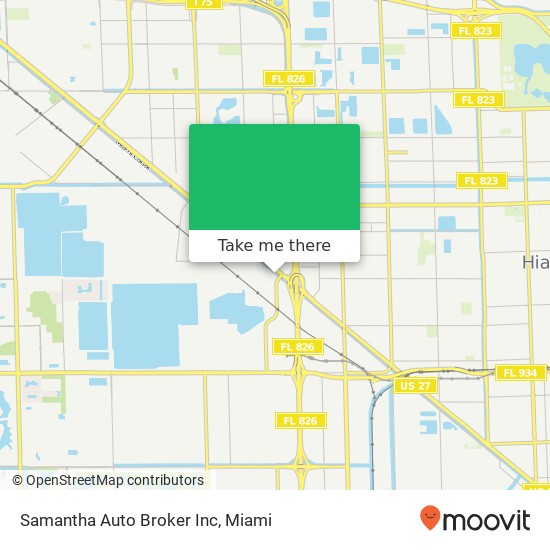 Samantha Auto Broker Inc map