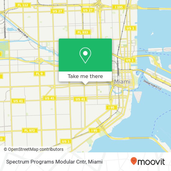 Mapa de Spectrum Programs Modular Cntr