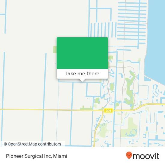 Mapa de Pioneer Surgical Inc