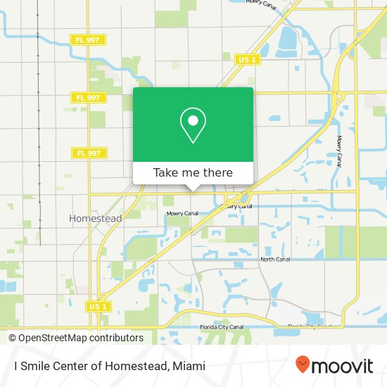 I Smile Center of Homestead map