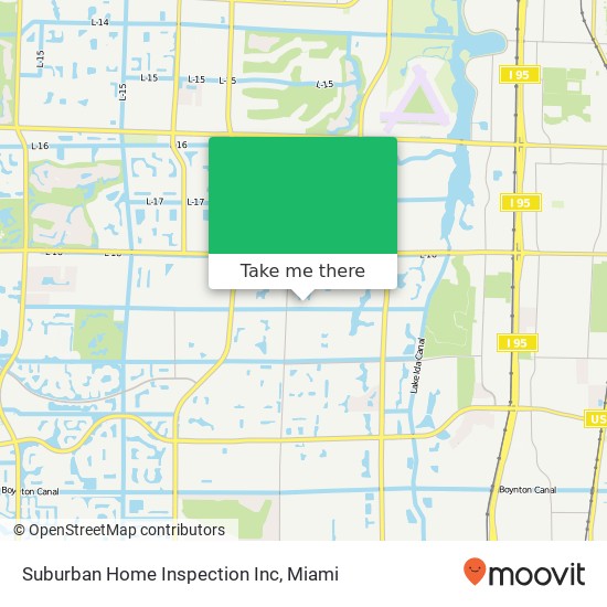 Mapa de Suburban Home Inspection Inc
