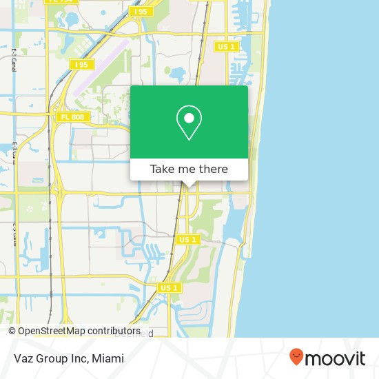 Vaz Group Inc map