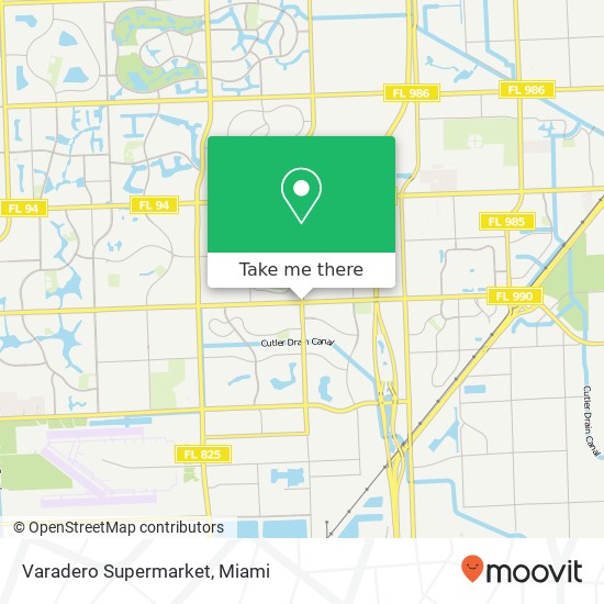 Varadero Supermarket map