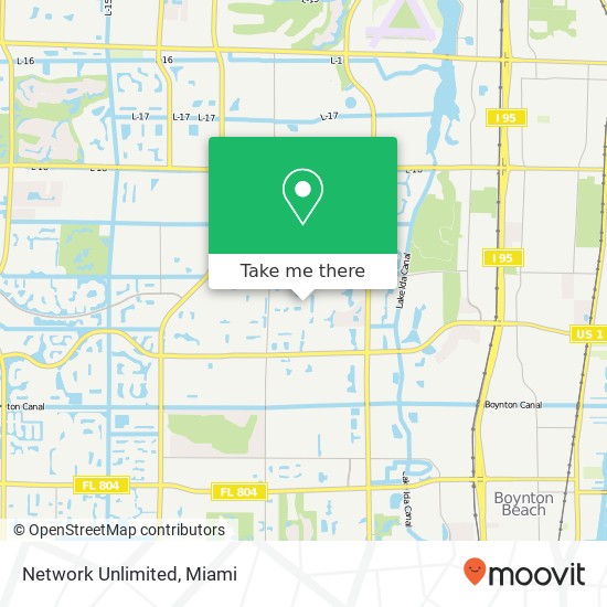 Mapa de Network Unlimited