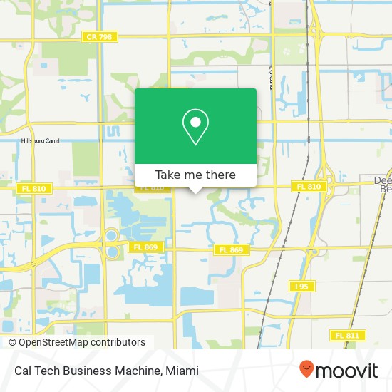 Mapa de Cal Tech Business Machine