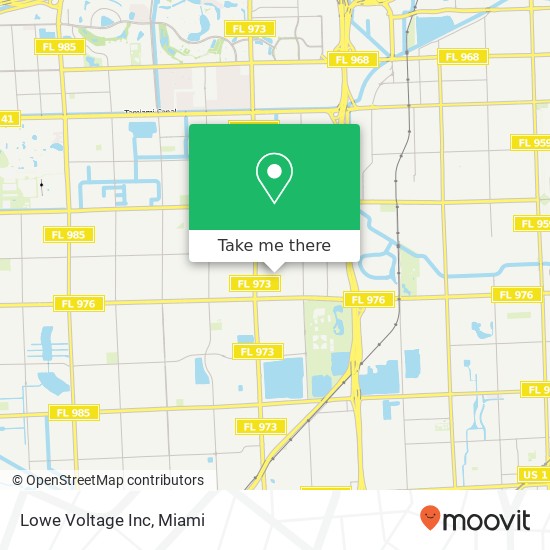 Mapa de Lowe Voltage Inc