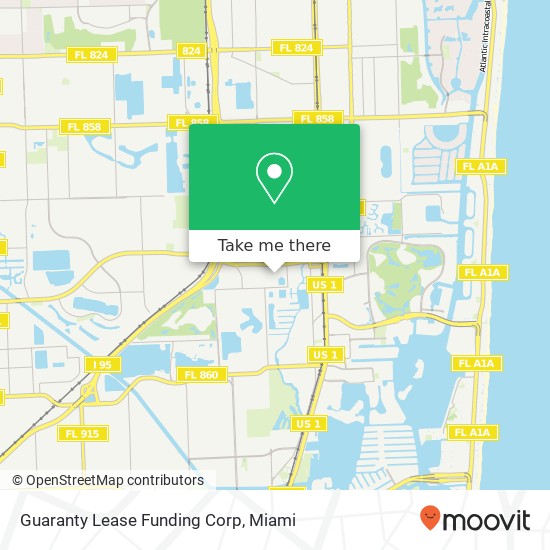 Guaranty Lease Funding Corp map