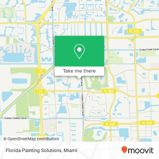 Mapa de Florida Painting Solutions