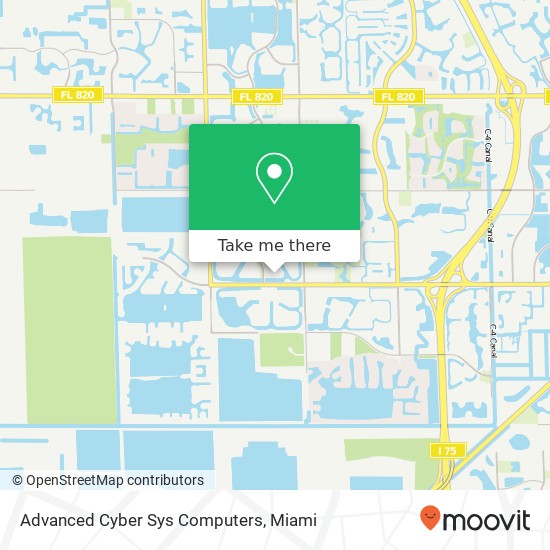 Mapa de Advanced Cyber Sys Computers