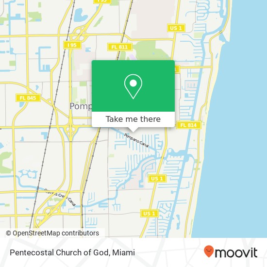 Pentecostal Church of God map