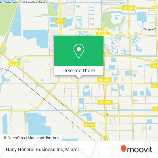 Hany General Business Inc map