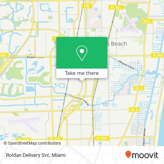 Roldan Delivery Svc map