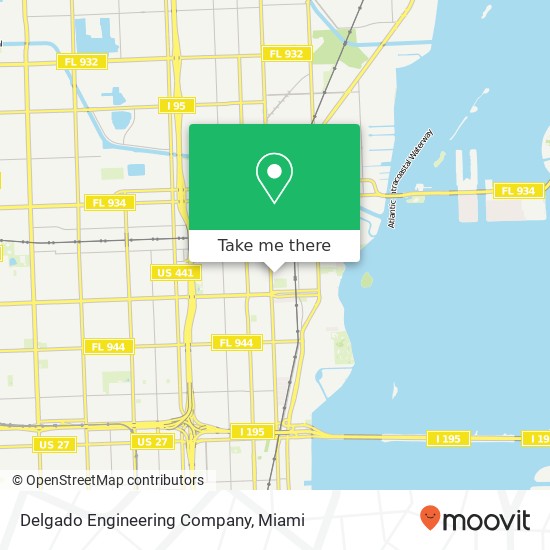 Delgado Engineering Company map