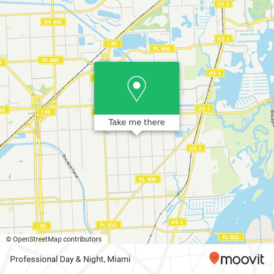 Professional Day & Night map