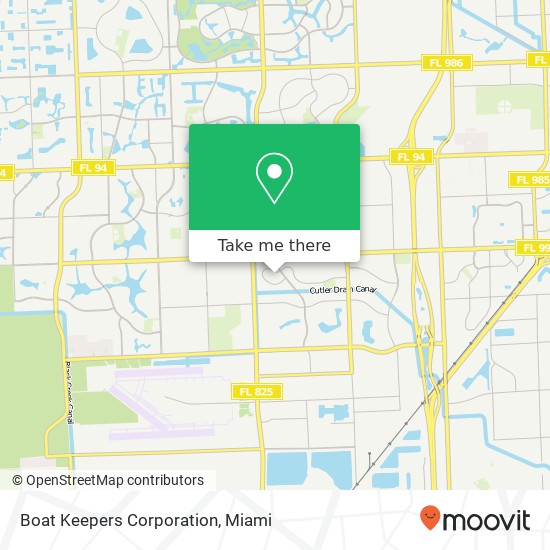 Boat Keepers Corporation map