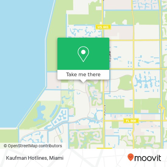 Mapa de Kaufman Hotlines