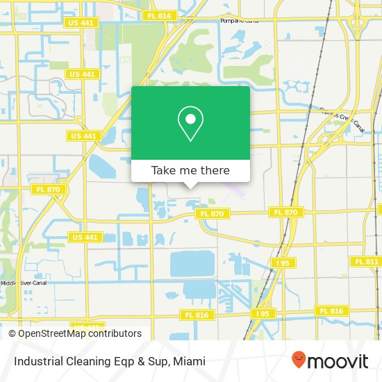 Industrial Cleaning Eqp & Sup map