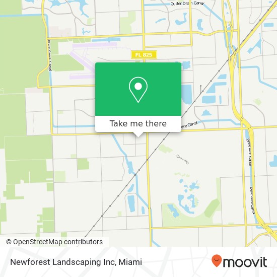 Newforest Landscaping Inc map