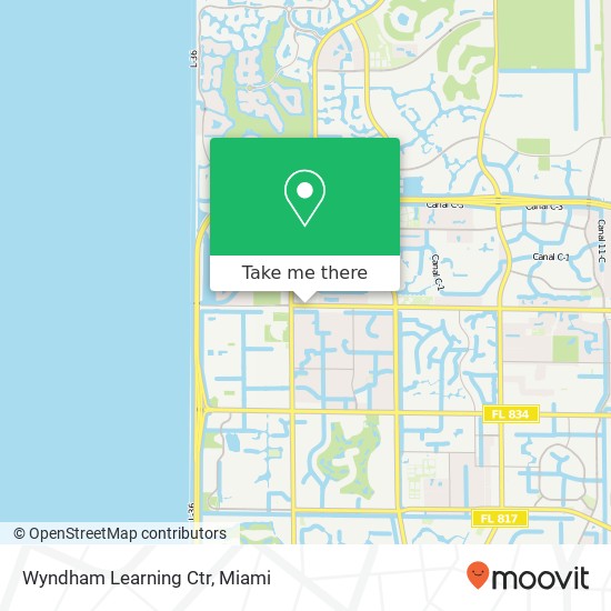 Mapa de Wyndham Learning Ctr