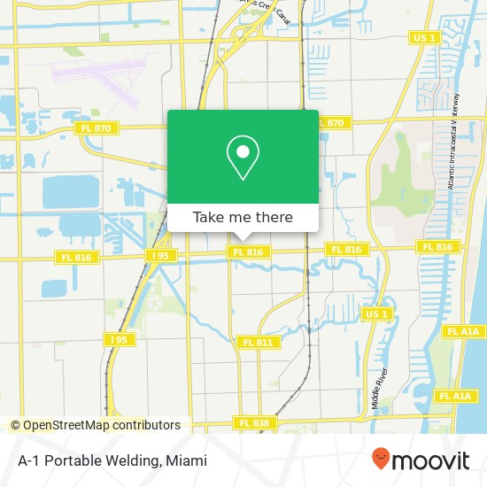 A-1 Portable Welding map