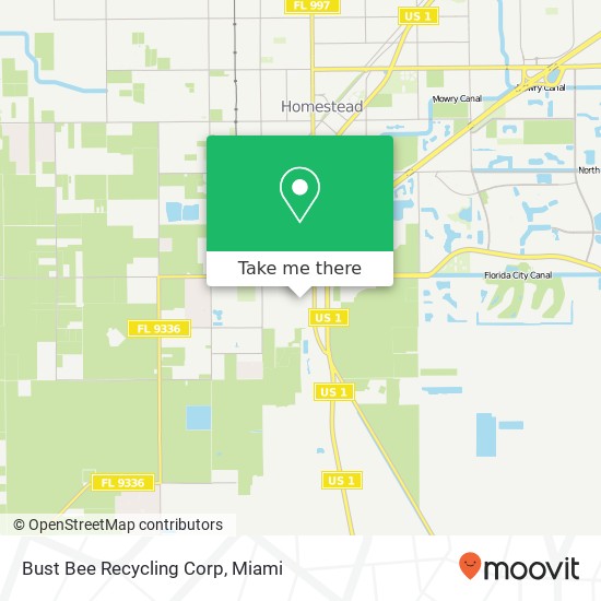 Mapa de Bust Bee Recycling Corp