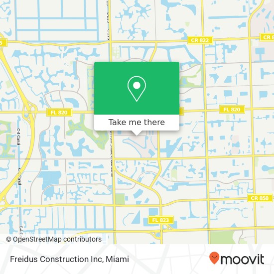 Mapa de Freidus Construction Inc
