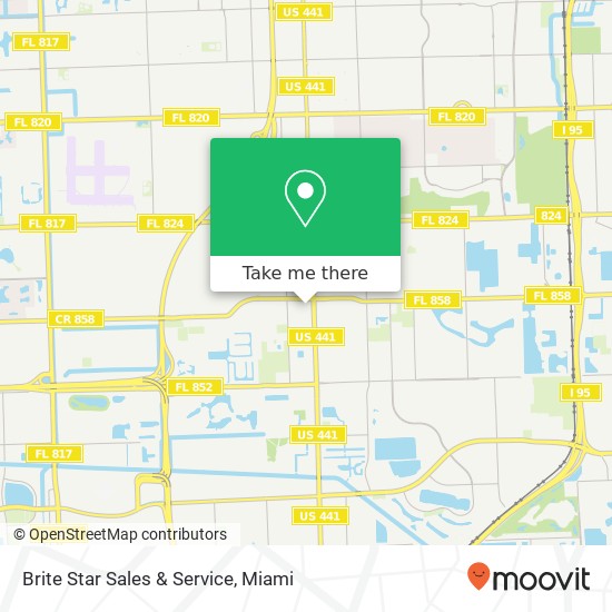 Mapa de Brite Star Sales & Service