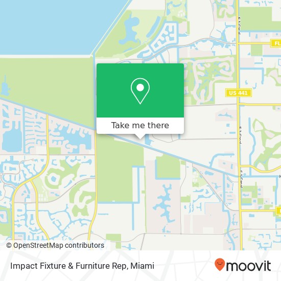 Impact Fixture & Furniture Rep map