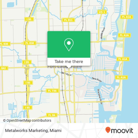 Metalworks Marketing map