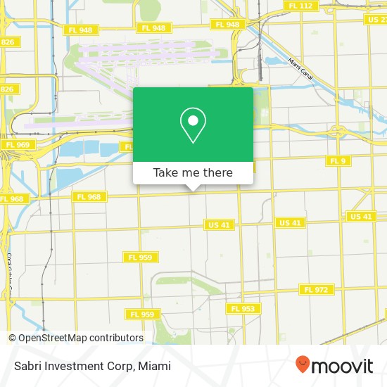 Sabri Investment Corp map