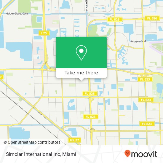 Simclar International Inc map