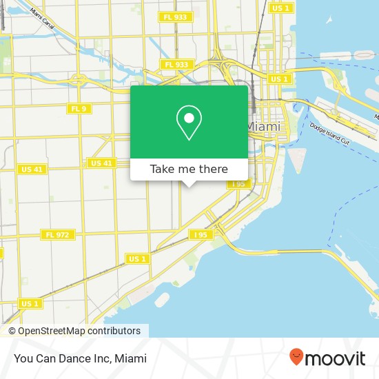 Mapa de You Can Dance Inc