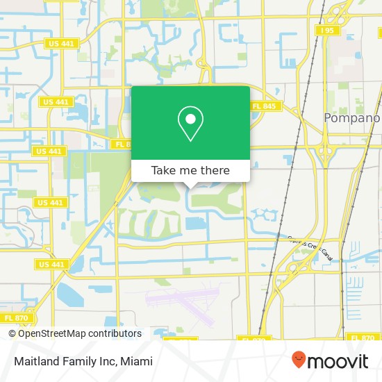 Maitland Family Inc map