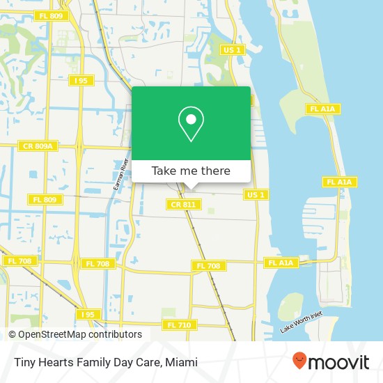 Tiny Hearts Family Day Care map