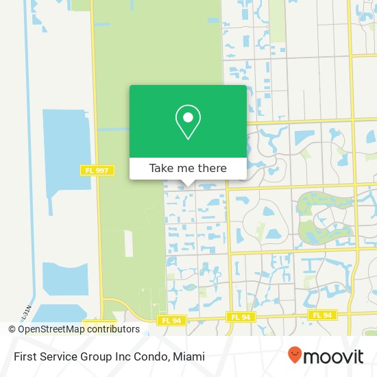 First Service Group Inc Condo map