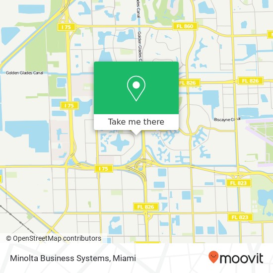 Minolta Business Systems map