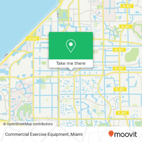 Commercial Exercise Equipment map
