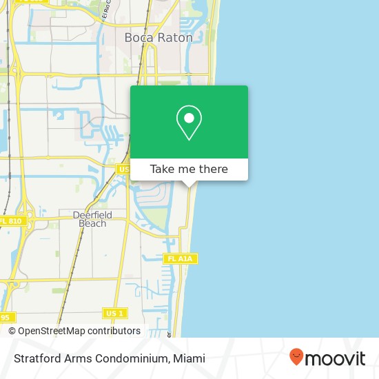 Stratford Arms Condominium map