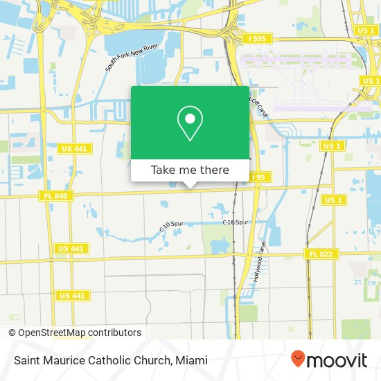 Mapa de Saint Maurice Catholic Church
