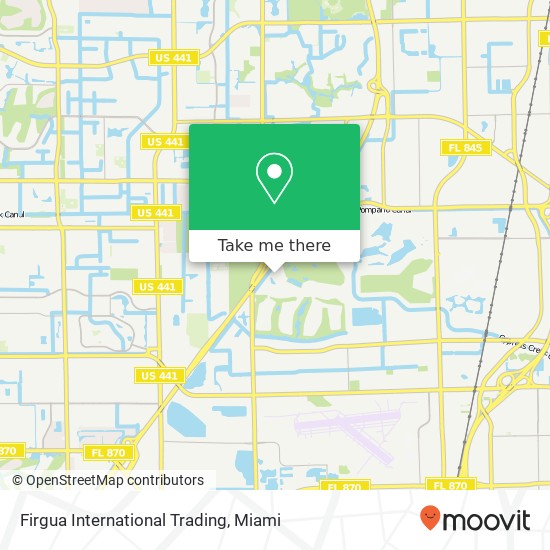 Firgua International Trading map