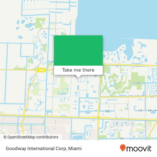 Mapa de Goodway International Corp