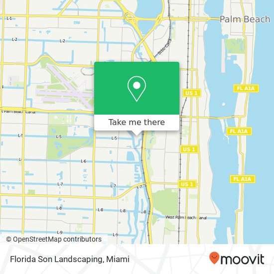 Mapa de Florida Son Landscaping