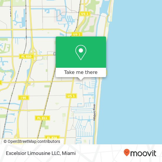 Excelsior Limousine LLC map