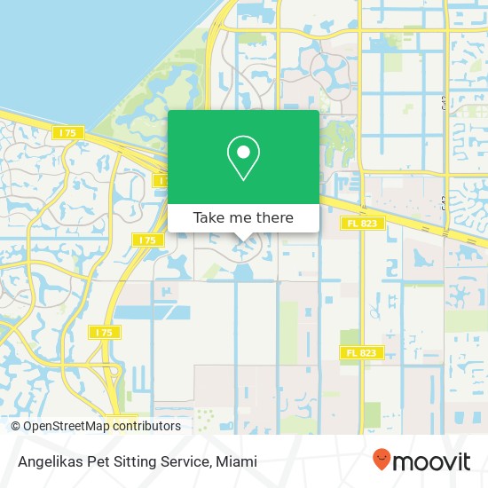 Mapa de Angelikas Pet Sitting Service