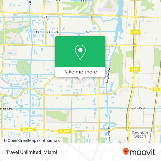 Mapa de Travel Unlimited