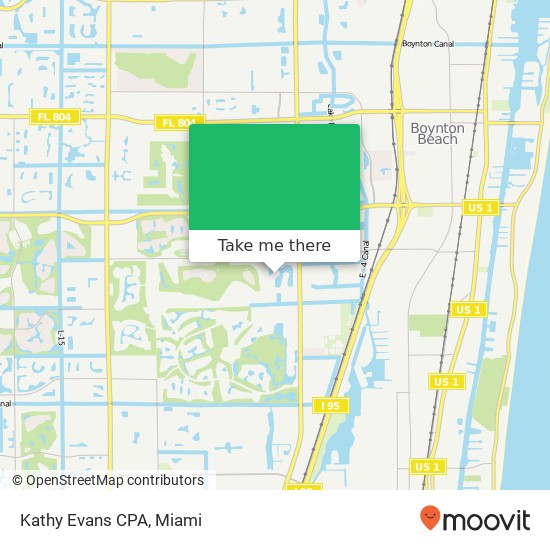 Kathy Evans CPA map