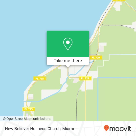 Mapa de New Believer Holiness Church