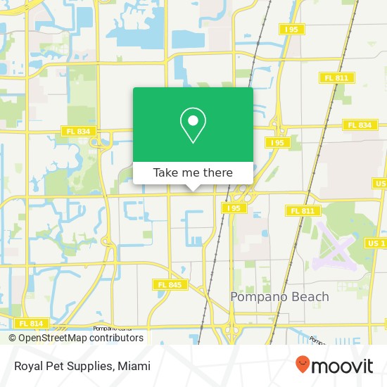 Royal Pet Supplies map